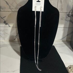 Charlotte Russe Elegant Silver Earrings